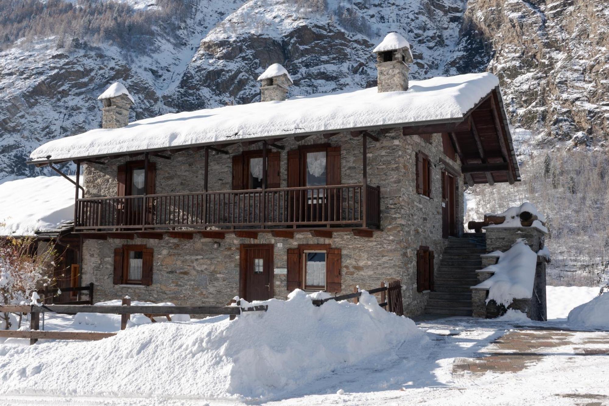 Case Gran Paradiso Rhemes Saint Georges Buitenkant foto